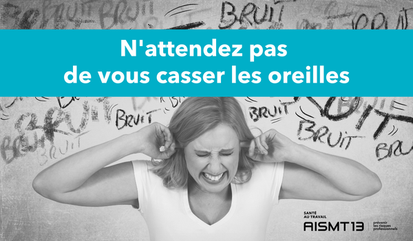 AISMT13 N'attendez pas de vous casser les oreilles femme qui souffre du bruit