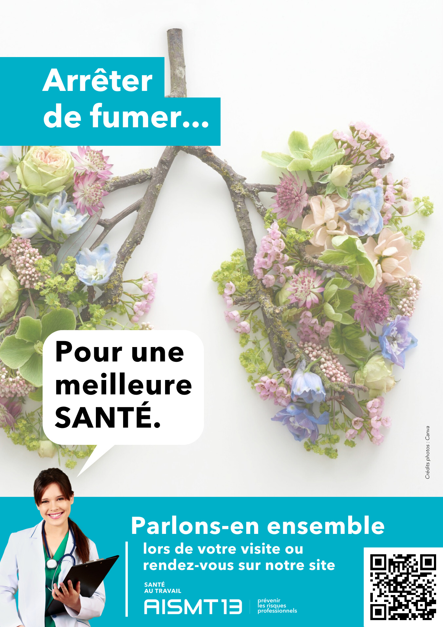 AFFICHE PREVENTION STOP TABAC AISMT13 A3