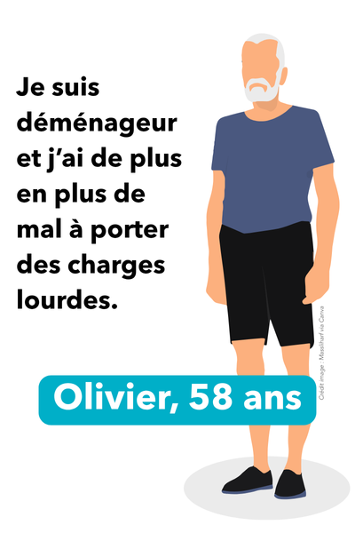 Exemple de risque de désinsertion professionnelle pour les jeunes avec zoom sur les charges lourdes