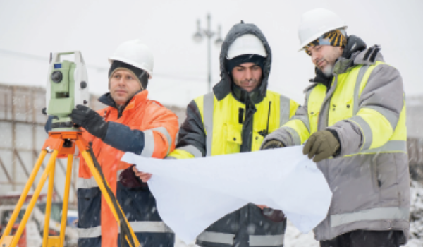 Le froid sur votre lieu de travail Miniature AISMT13 Hommes travaillant dans le froid