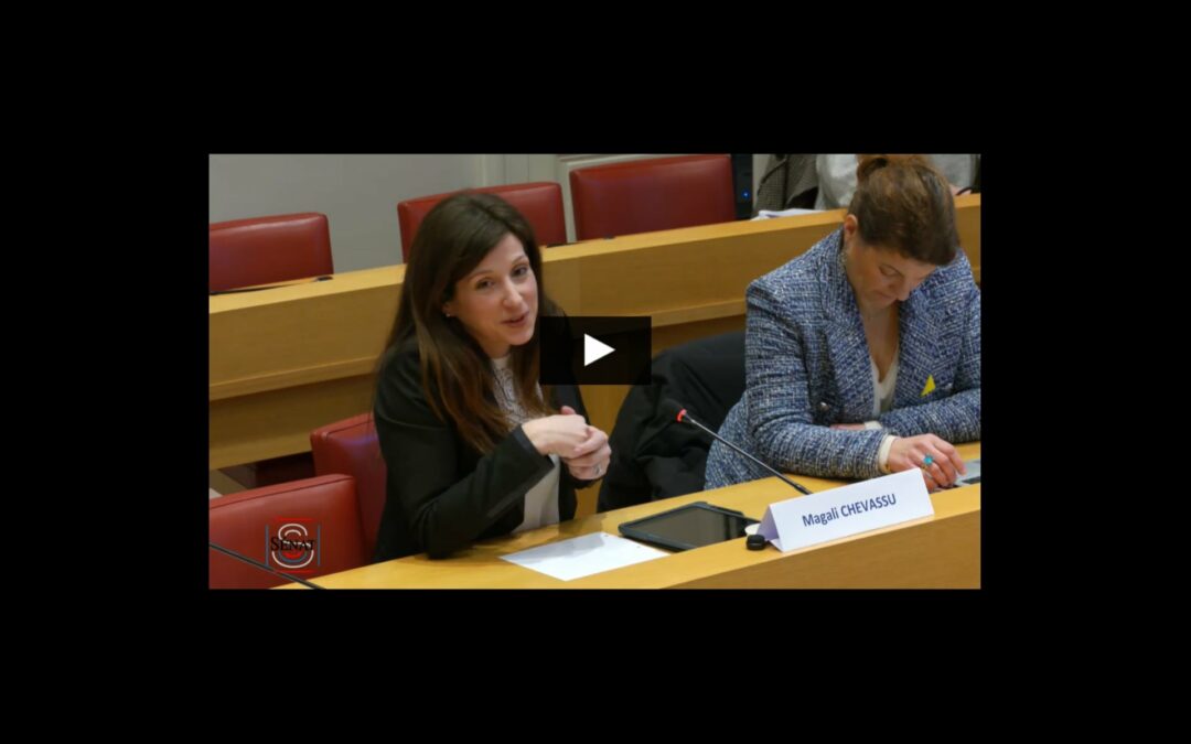 L&rsquo;AISMT13 au Sénat sur la thématique de la santé des femmes au travail