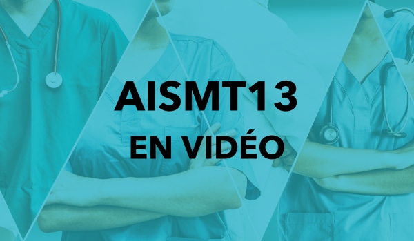 Visuel pour illustrer la présentation de l'AISMT13 en vidéo