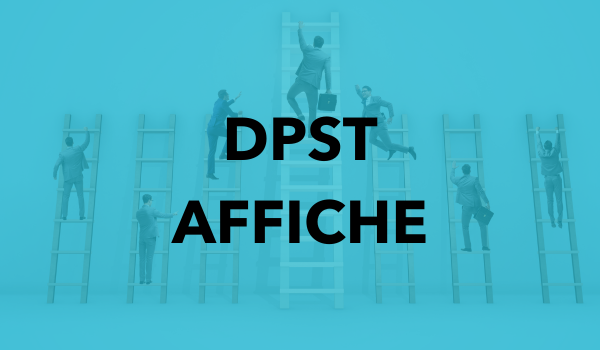 Affiche représentant la DPST de l'AISMT13